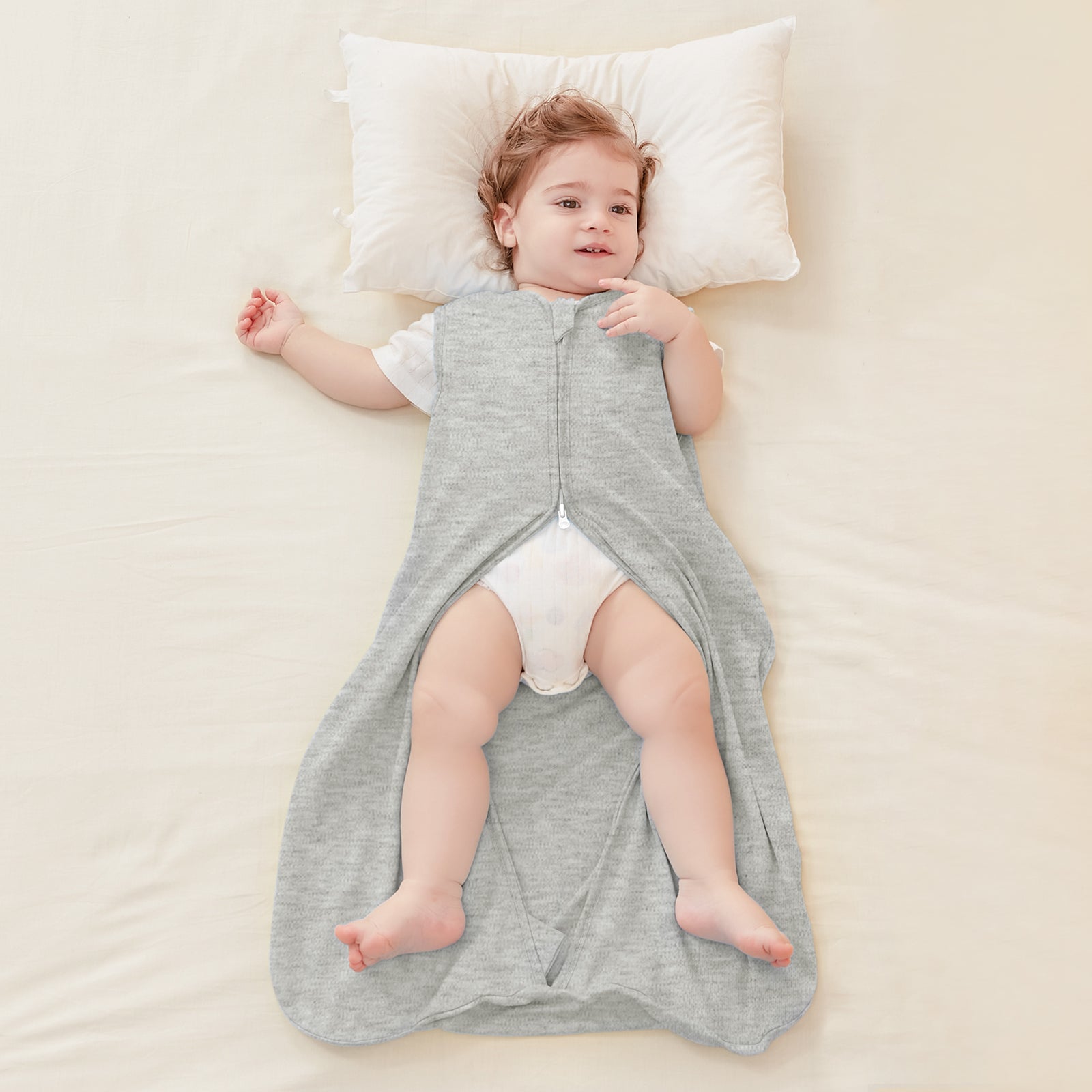 0.5 TOG 2 Pack 100% cotton Summer Baby Sleep Sack 0-24 Months