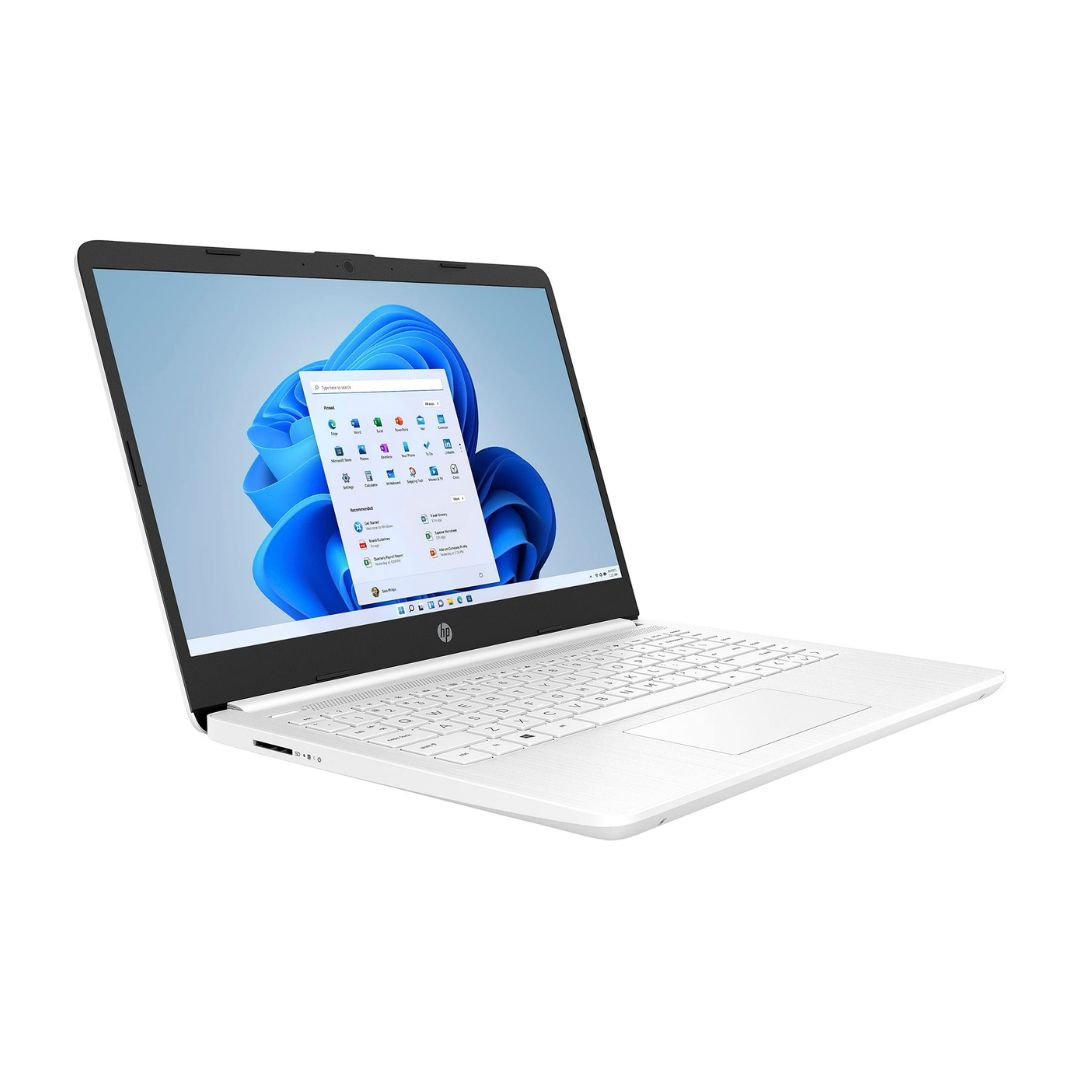 HP Laptop - WXGA - Celeron N4120 - 4GB RAM - 64GB SSD - White - 14-dq0052dx