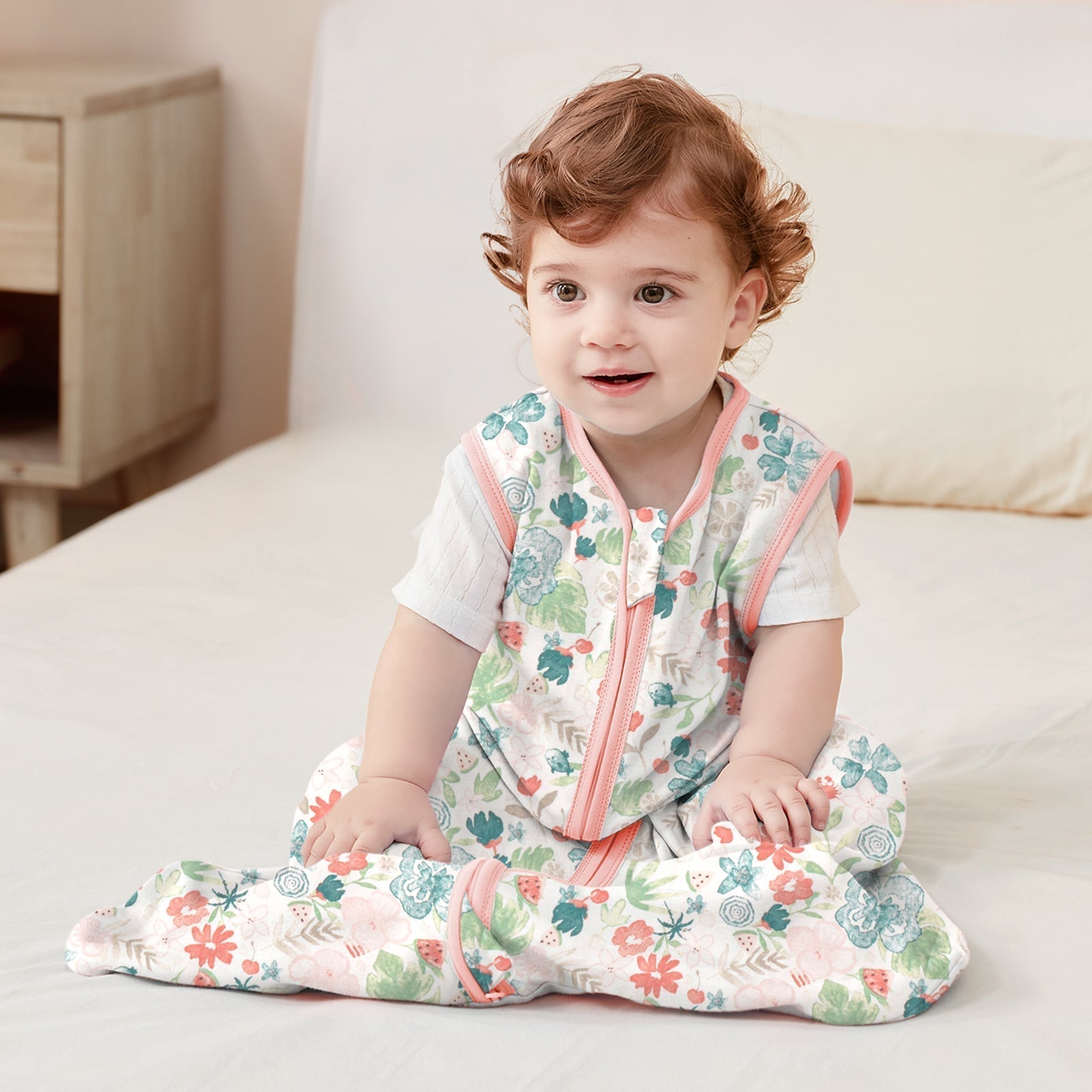 0.5 TOG 2 Pack 100% cotton Summer Baby Sleep Sack 0-24 Months