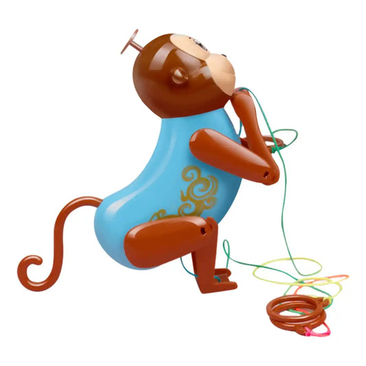 Fun Creative Fun Monkey Climbing Rope Climbing Tree Small Toys Children Baby Pulling Rope Up Tree Will Climb Rope Line Monkey