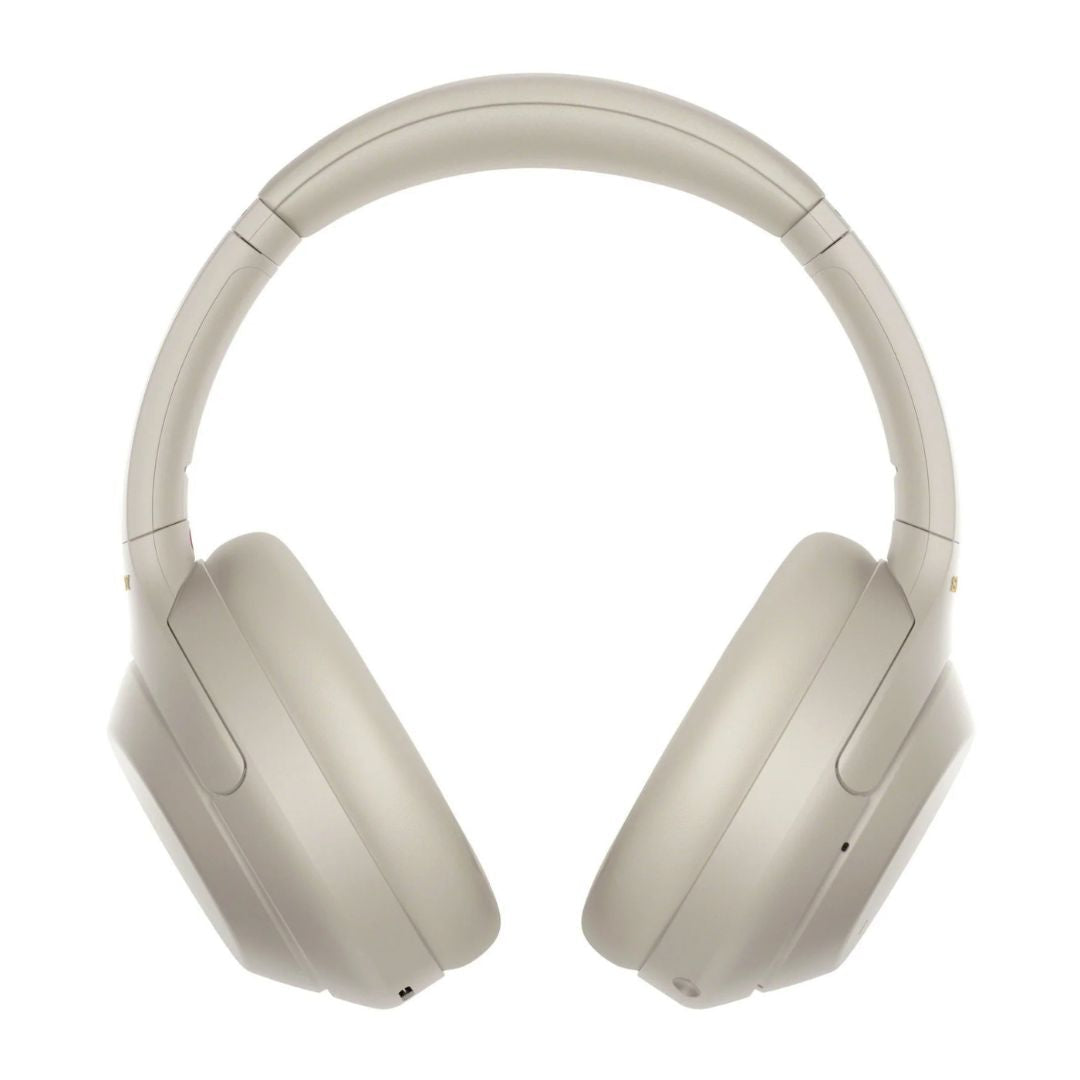 Sony - WH1000XM4 Wireless Noise-Cancelling Over-the-Ear Headphones - Silver