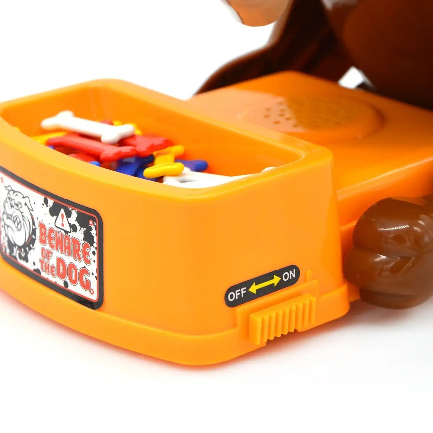 WEIQUEEN-Wake the Dog Bite Practical Jokes Spoof Funny Trick Toy Ware of the Vicious Dog Electric Fierce Dog Board Games Interactive Toys Boardgames