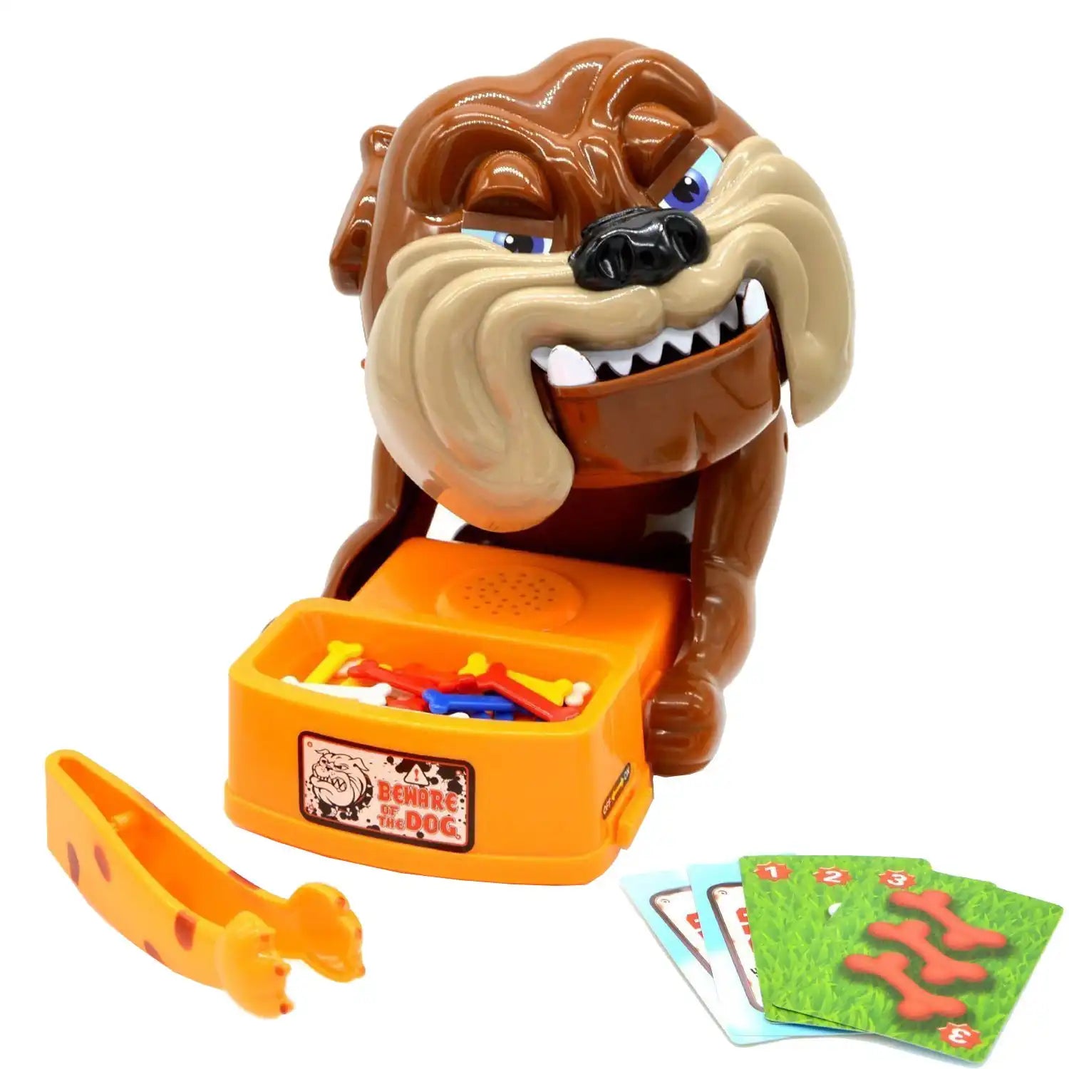 WEIQUEEN-Wake the Dog Bite Practical Jokes Spoof Funny Trick Toy Ware of the Vicious Dog Electric Fierce Dog Board Games Interactive Toys Boardgames