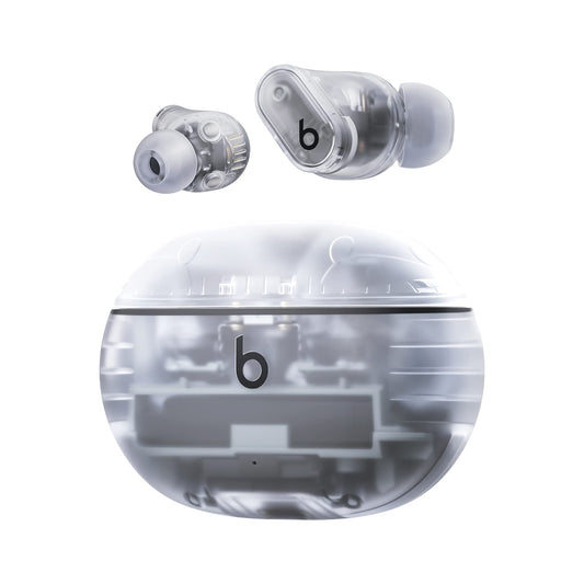 Beats Studio Buds + True Wireless Noise Cancelling Earbuds - Transparent - MQLK3LL/A