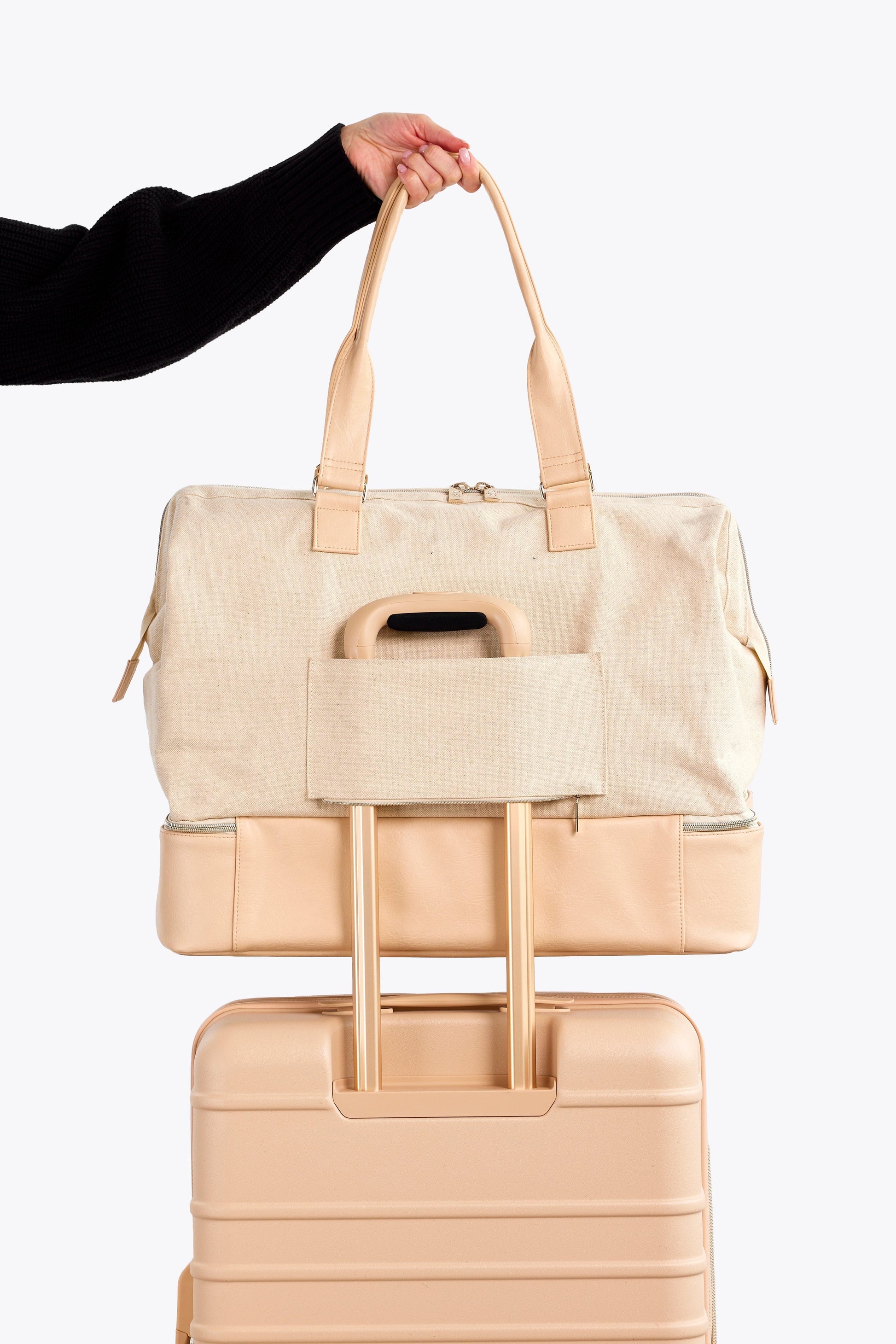 The Weekender in Beige