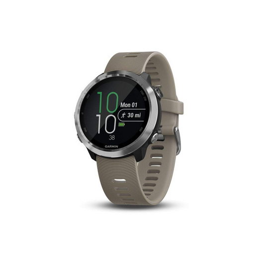 Garmin - Forerunner 645 GPS  Monitor Running Watch - Sandstone