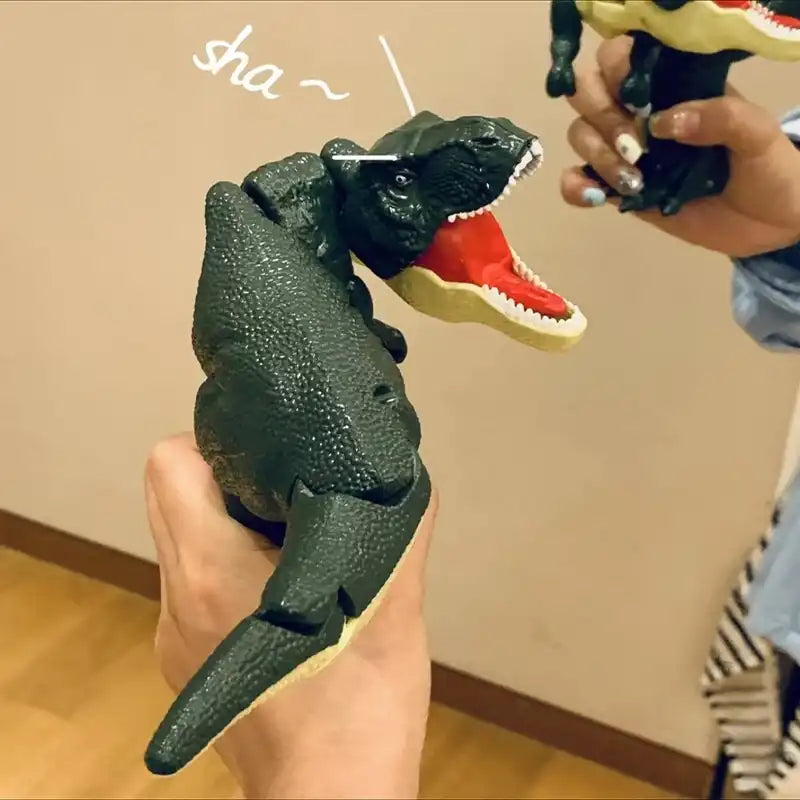 WEIQUEEN WEIQUEENChildren Decompression Dinosaur Toy Creative Hand-operated Telescopic Spring Swing Dinosaur Fidget Toys Christmas Gifts for Kids