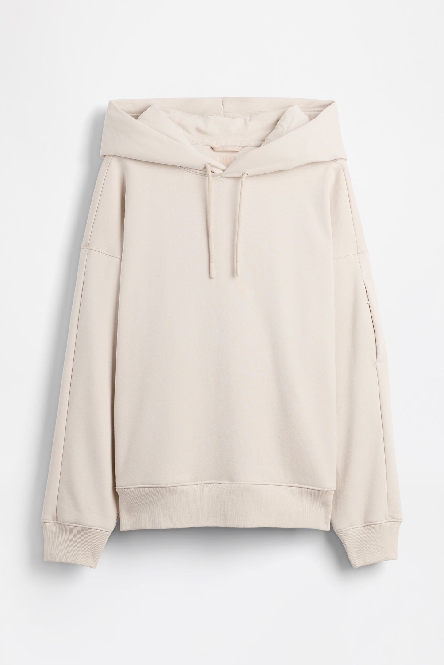 GAP X BEIS Neck Pillow Heavy Weight Hoodie in Light Tundra