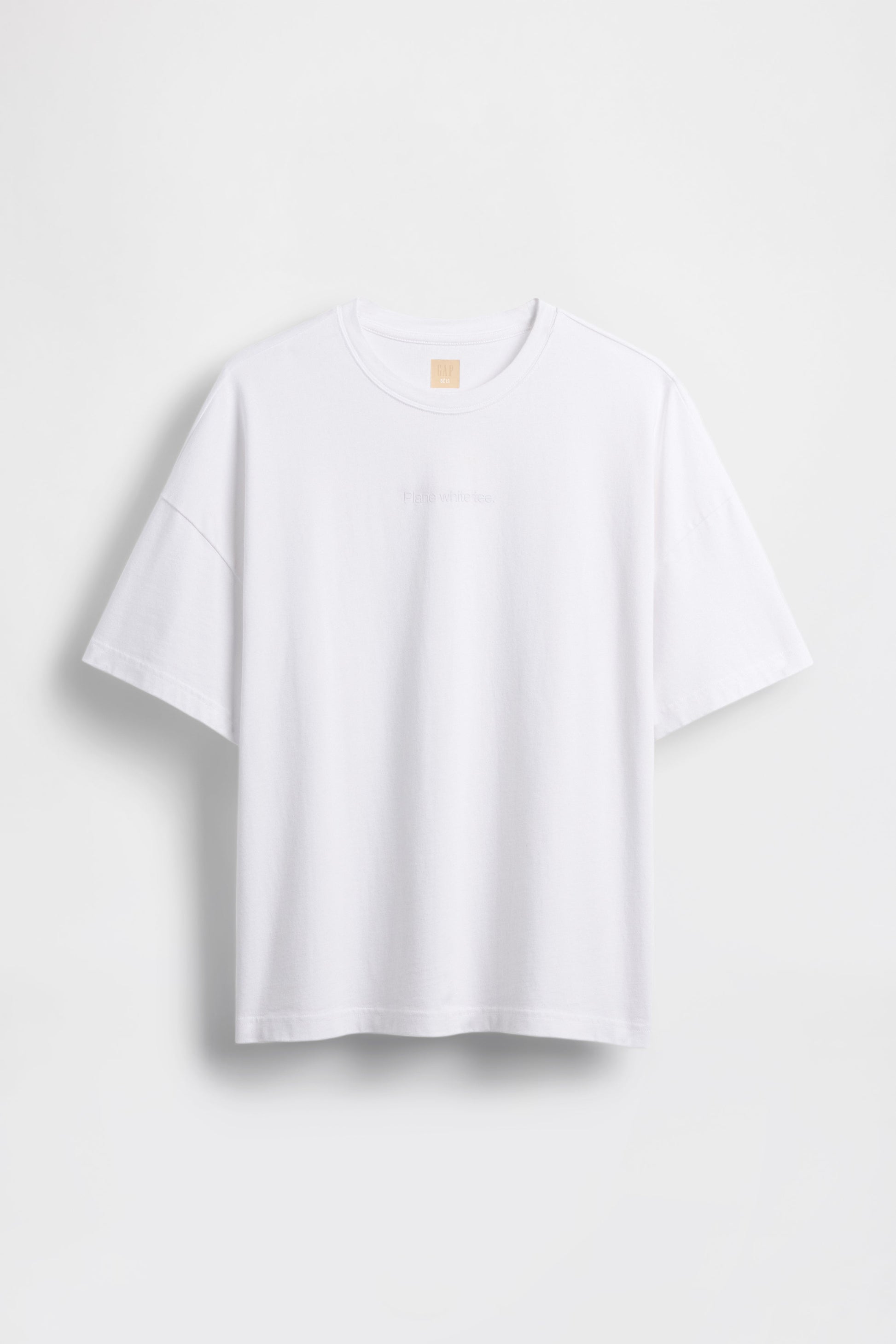 GAP X BEIS Graphic Oversized T-Shirt in Optic White