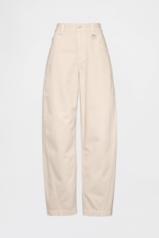 GAP X BEIS Relaxed Barrel Jeans in Light Tundra
