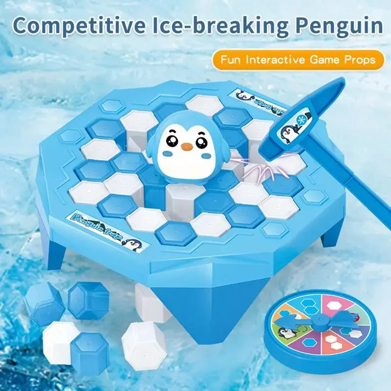 WEIQUEEN Trend Kids Toys Parent-Child Family Party Save Penguin Ice Block