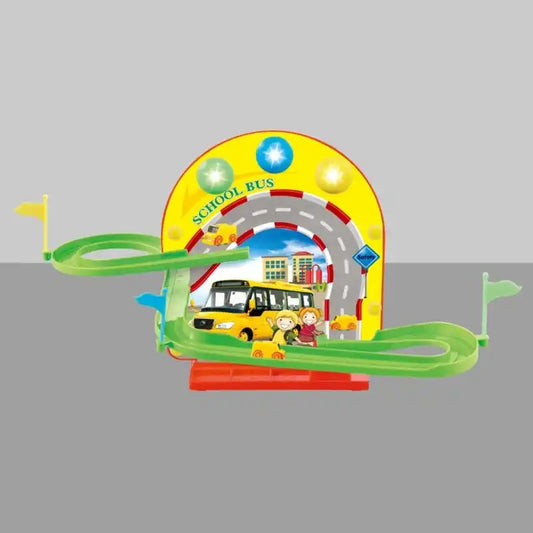 WEIQUEEN Rechargeable Wall-Climbing Magnet Suspension Magic Track Train Conveyor Belt Slide Assembled Electric Children's Toys