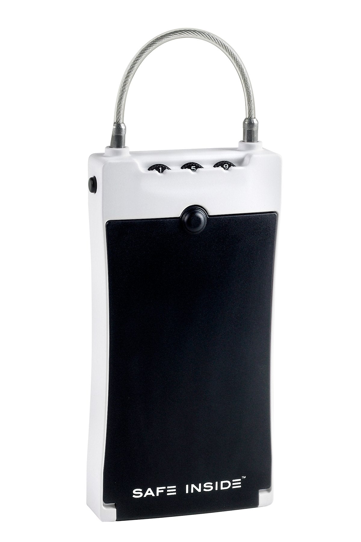 SafeInside Portable Security Case for Securing Small Items with 3 Digit Clock