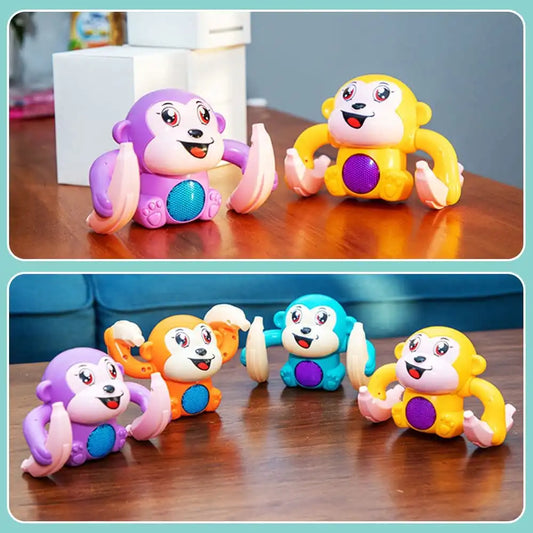 Baby baby toys 0-1 years old infants 0 to 3 months 6 months 12 or more children head up practice tumbling monkey