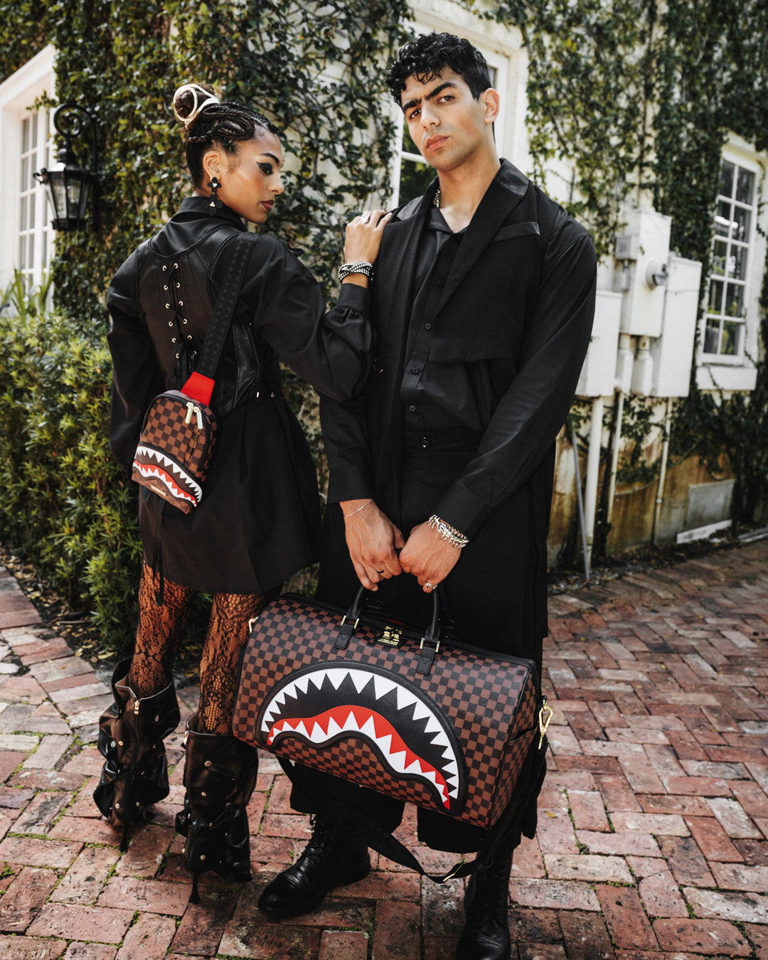SAWTOOTH SHARKS IN PARIS DUFFLE