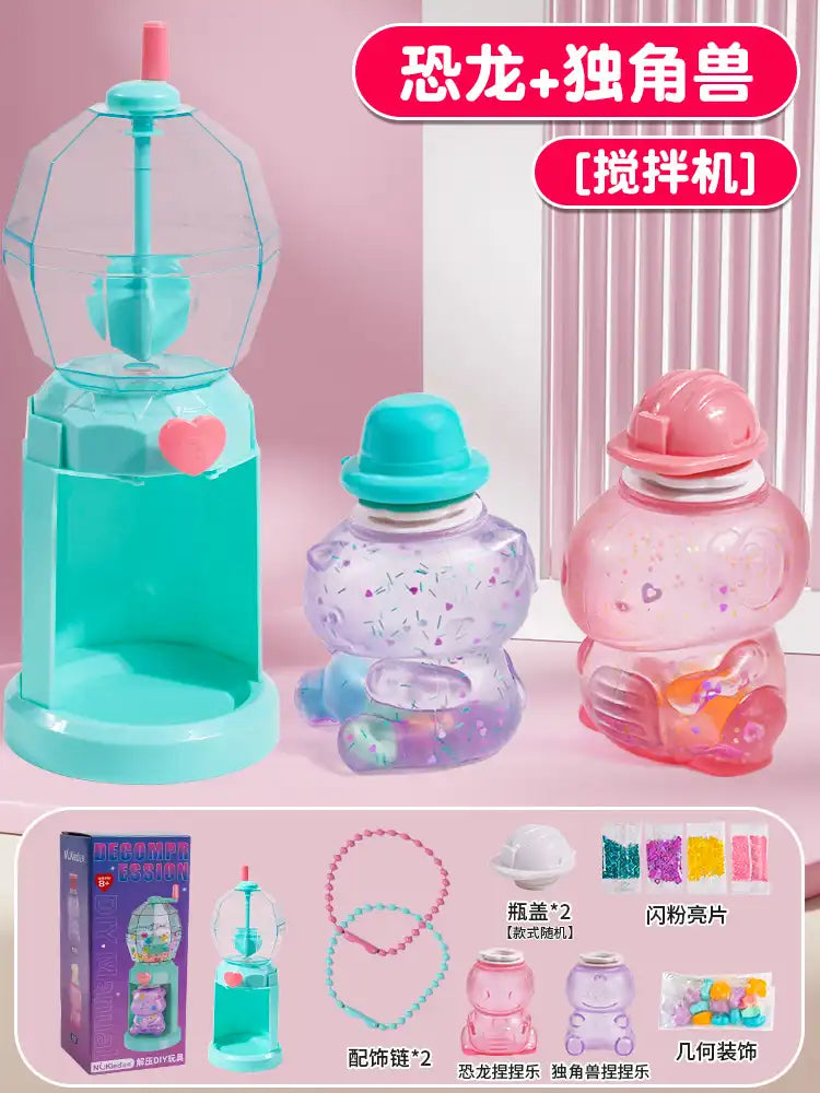 WEIQUEENPinch-Flip Children's toys girls puzzle 3 to 6 years old girl birthday gift princess child's